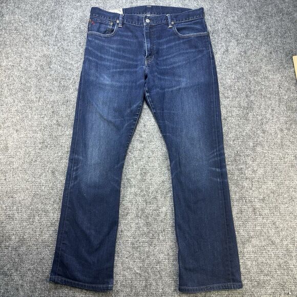 Polo Ralph Lauren Other - Polo Ralph Lauren Men Jeans 36x32 Blue Classic Straight Leg Denim Jeans